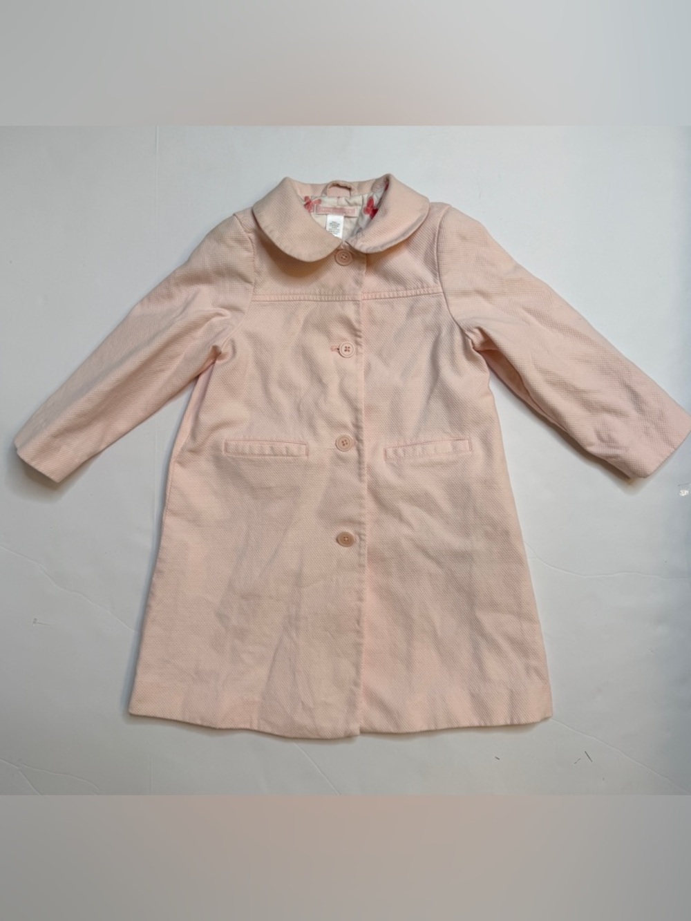 Janie and Jack Light Pink Girls' Coat